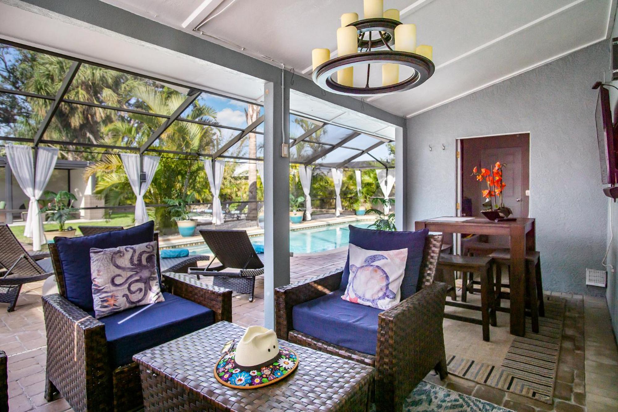 Luxury Zen Den With Heated Pool Just Off Siesta Key Lejlighed Sarasota Eksteriør billede