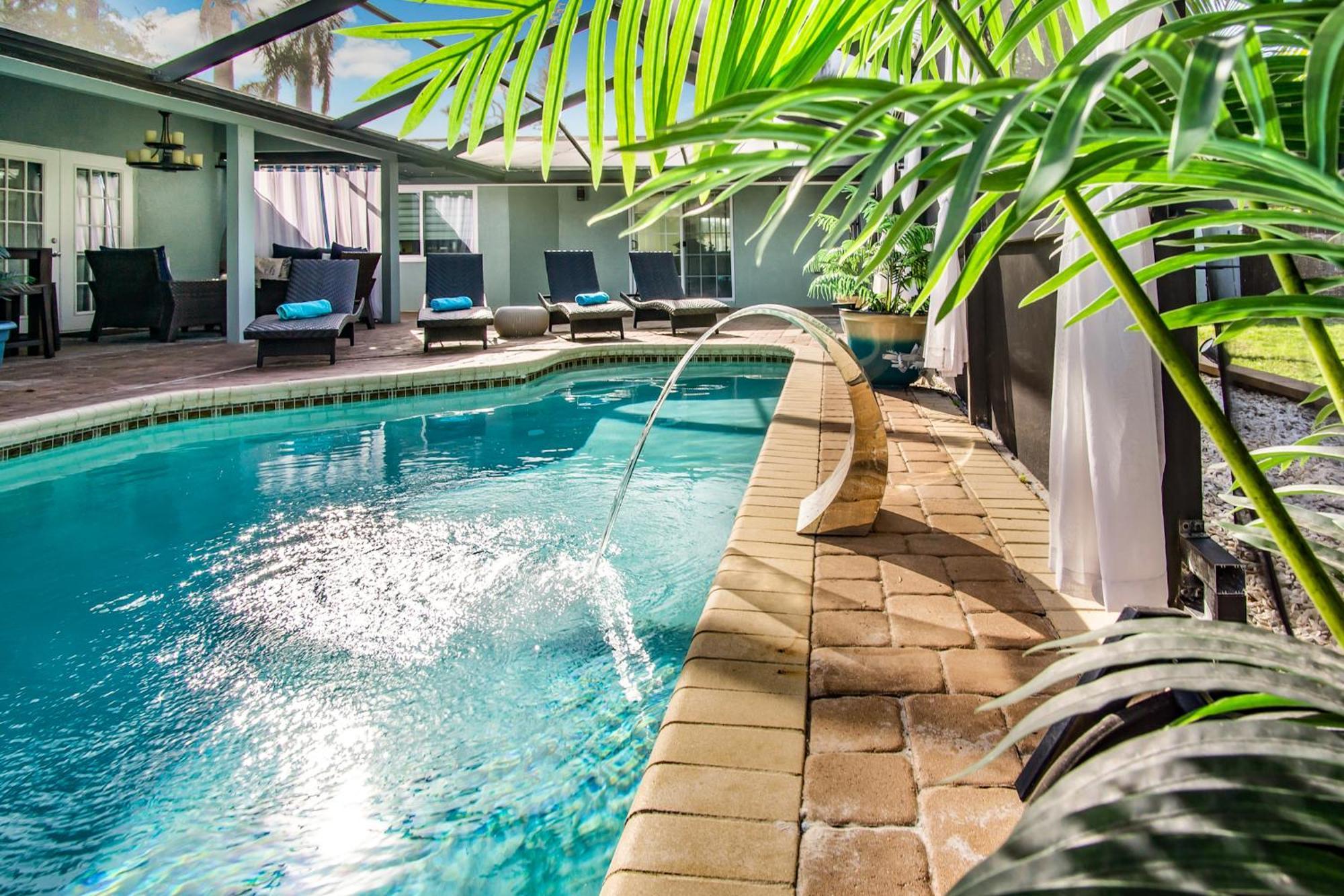 Luxury Zen Den With Heated Pool Just Off Siesta Key Lejlighed Sarasota Eksteriør billede